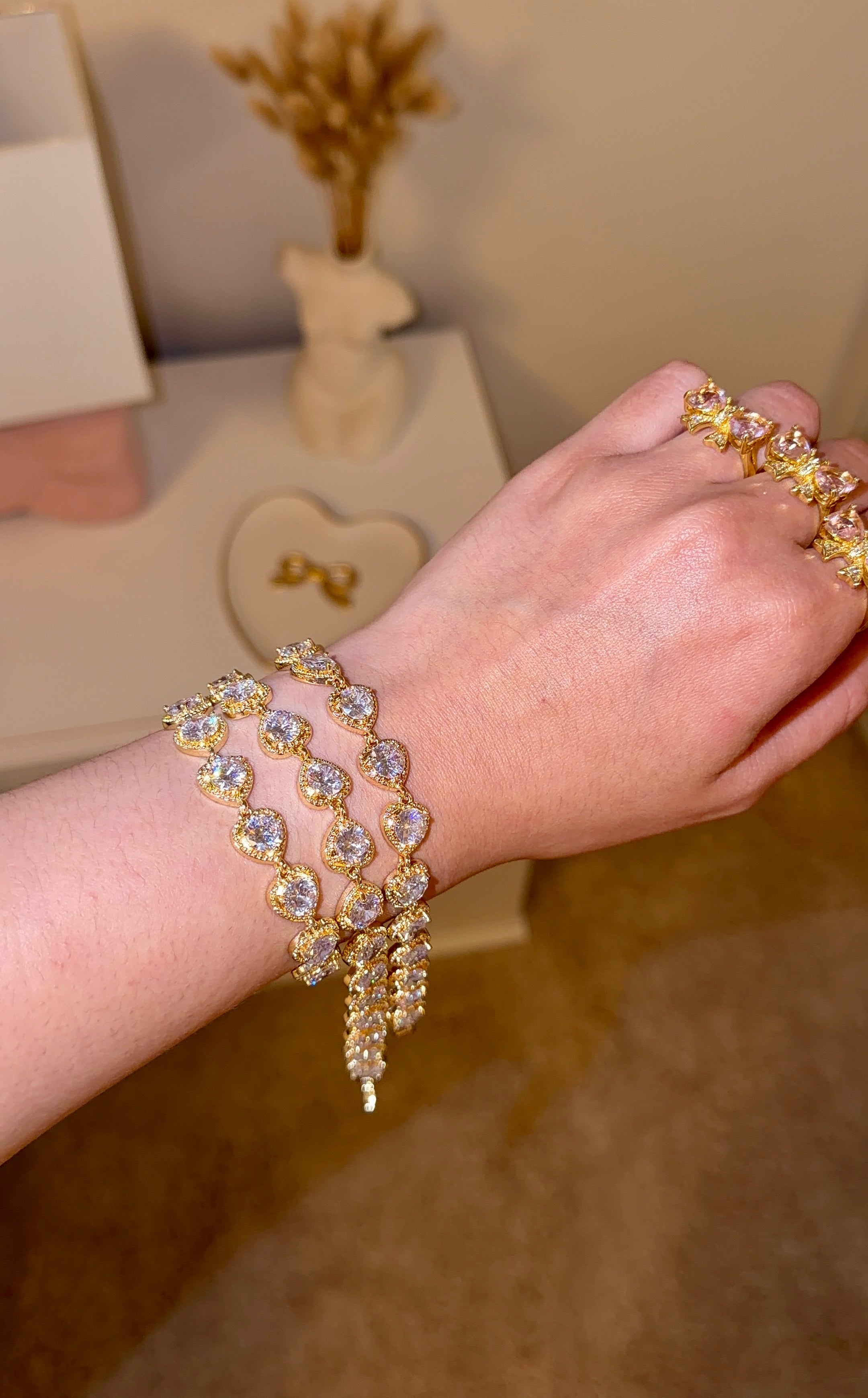 HEART BLING BRACELET