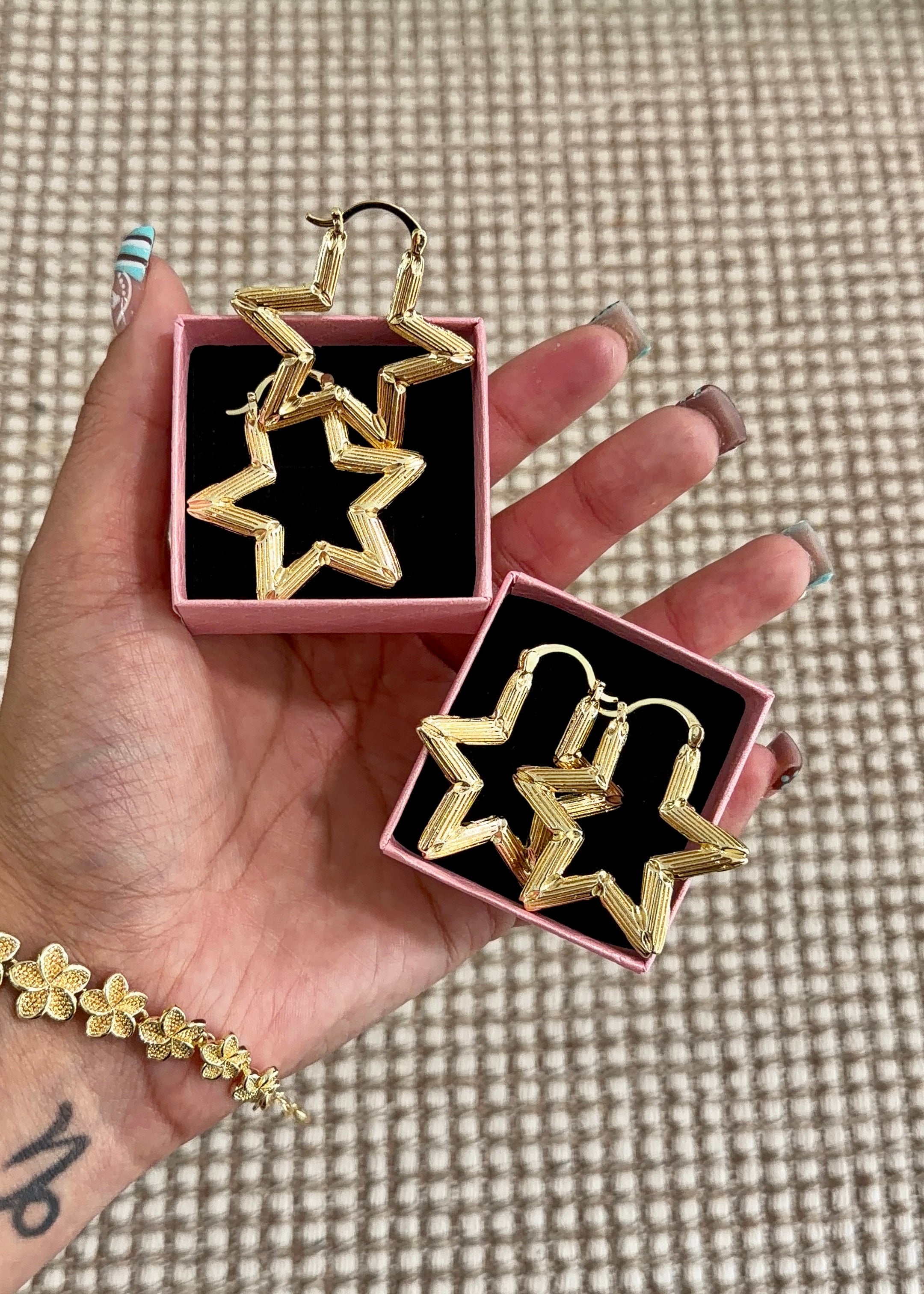 STAR BAMBOO HOOPS