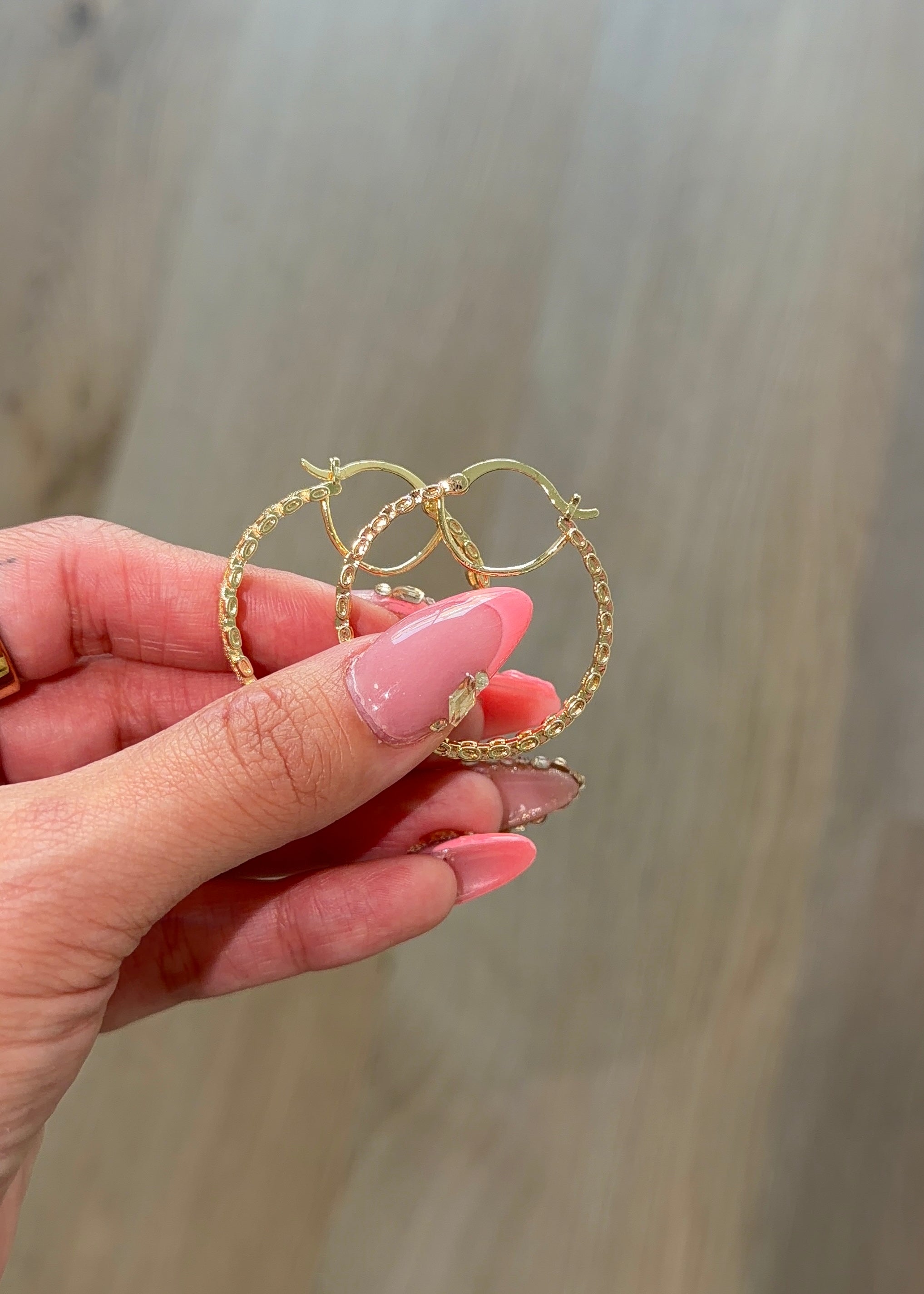 CIRCLE ROLLIE HOOPS