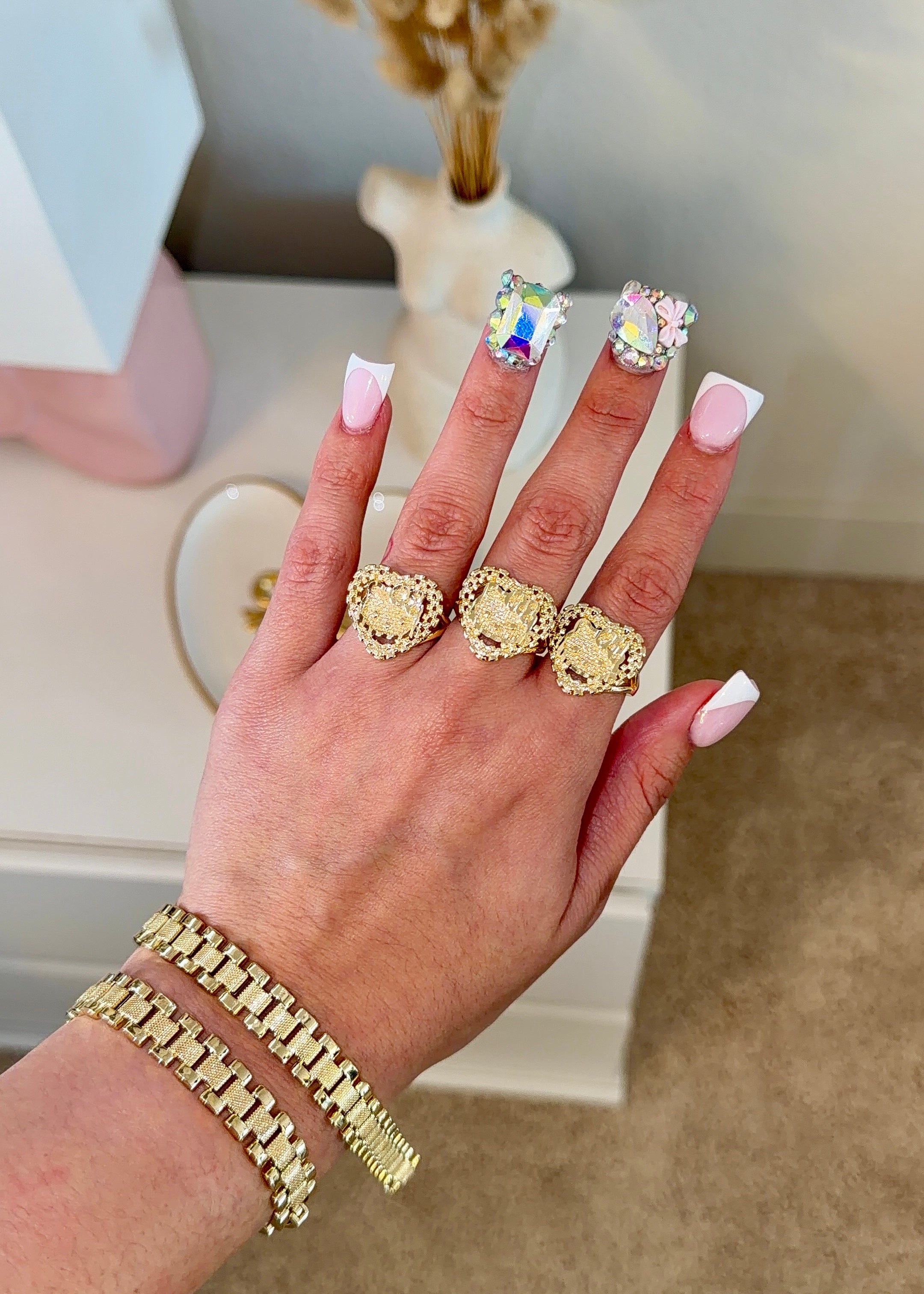 HRT ICON ROLLIE RING