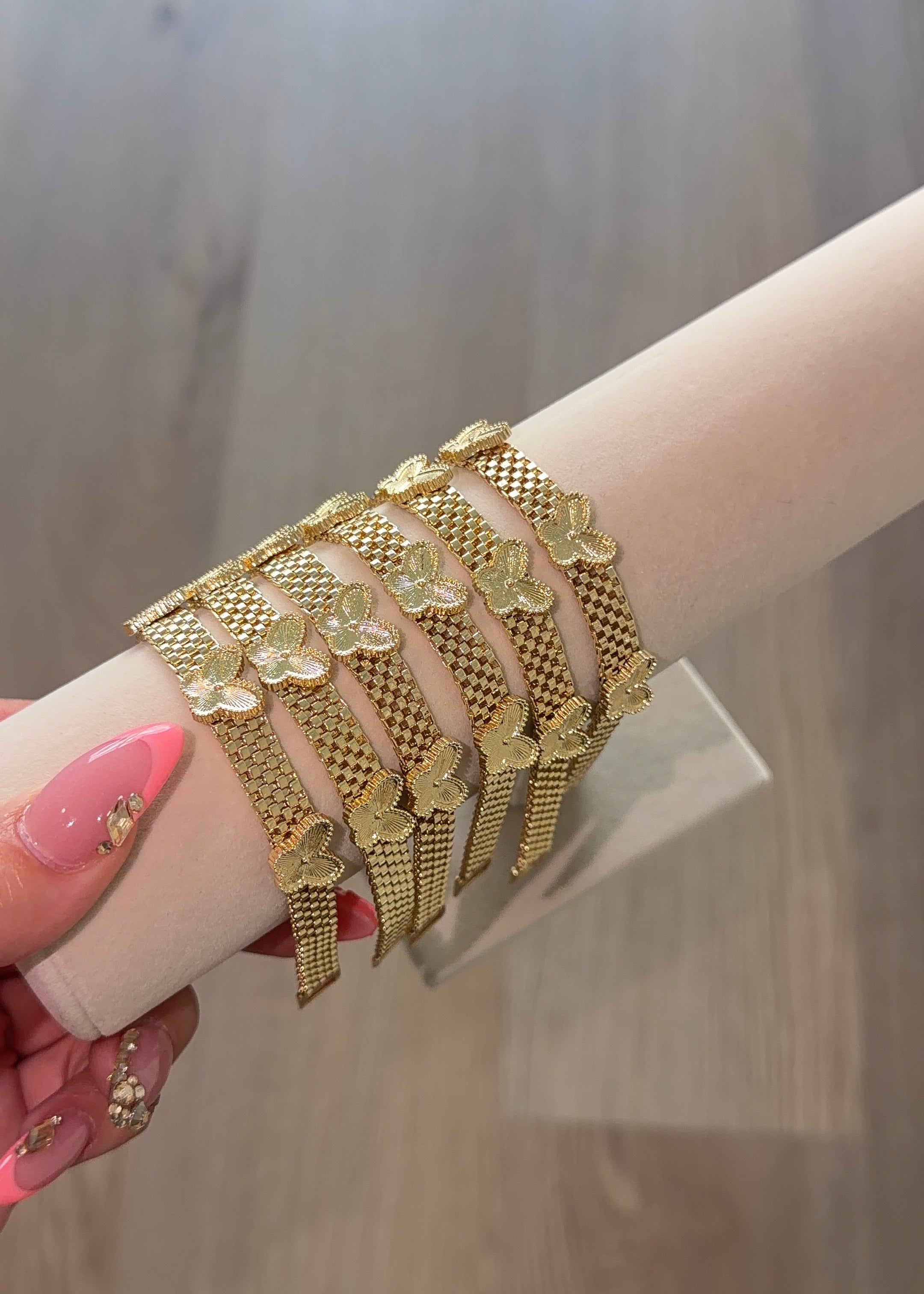BUTTERFLY MESH BRACELET