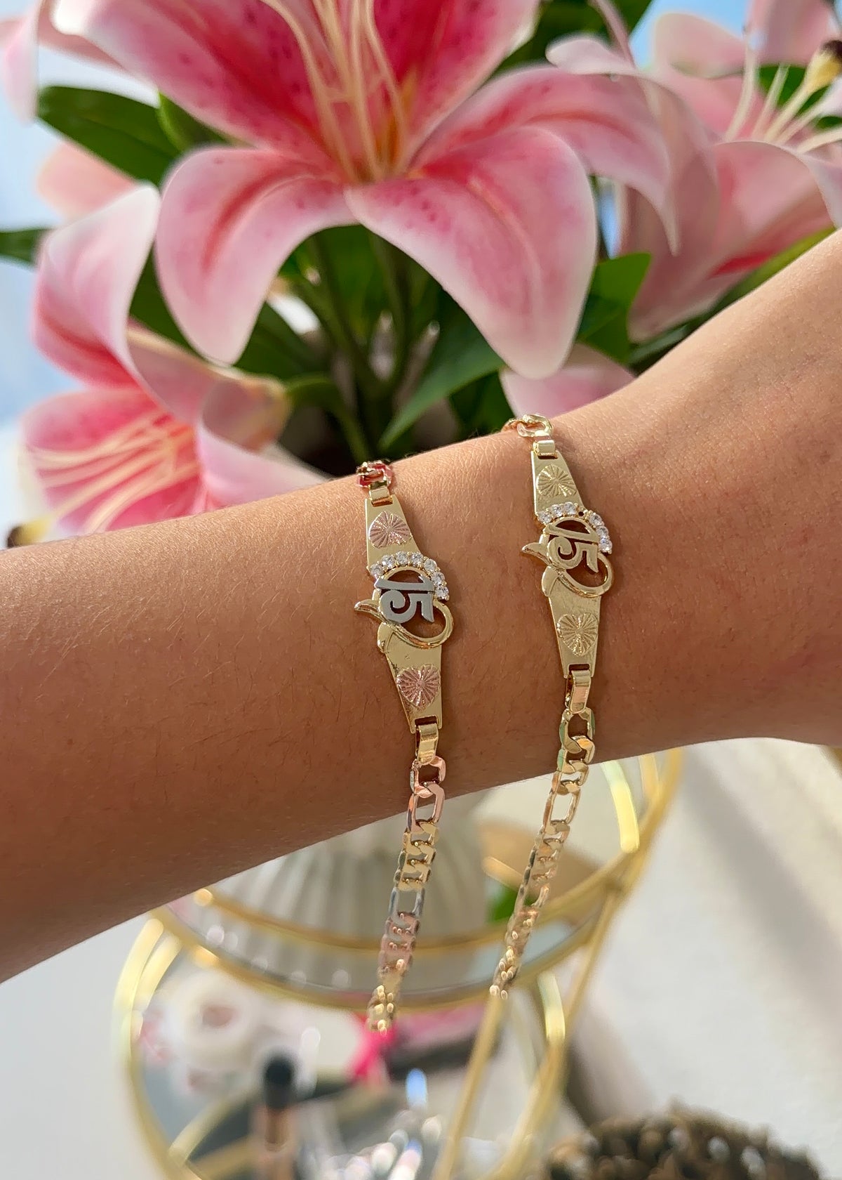 QUINCEAÑERA “15” BRACELET
