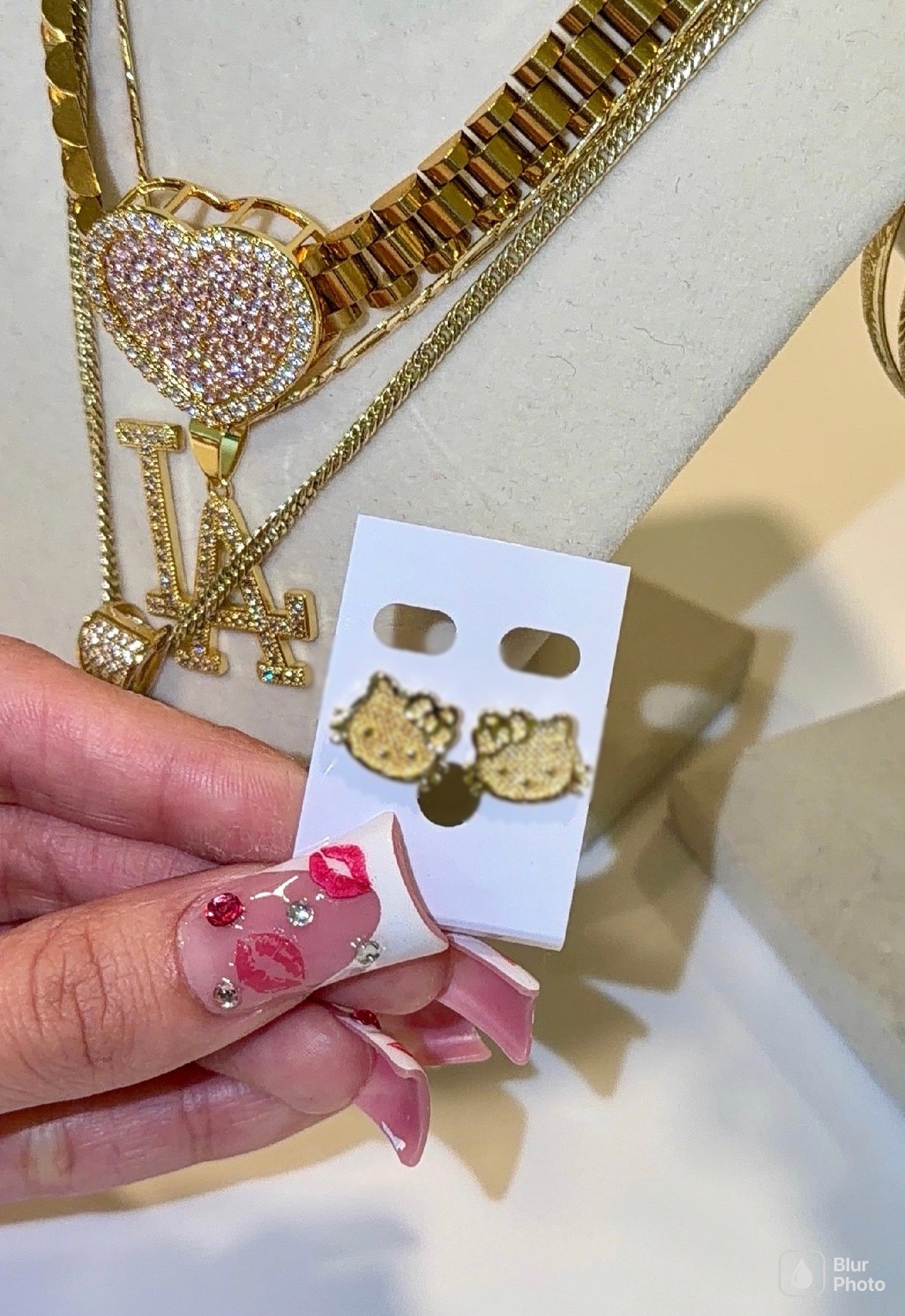 ICON FACE STUDS