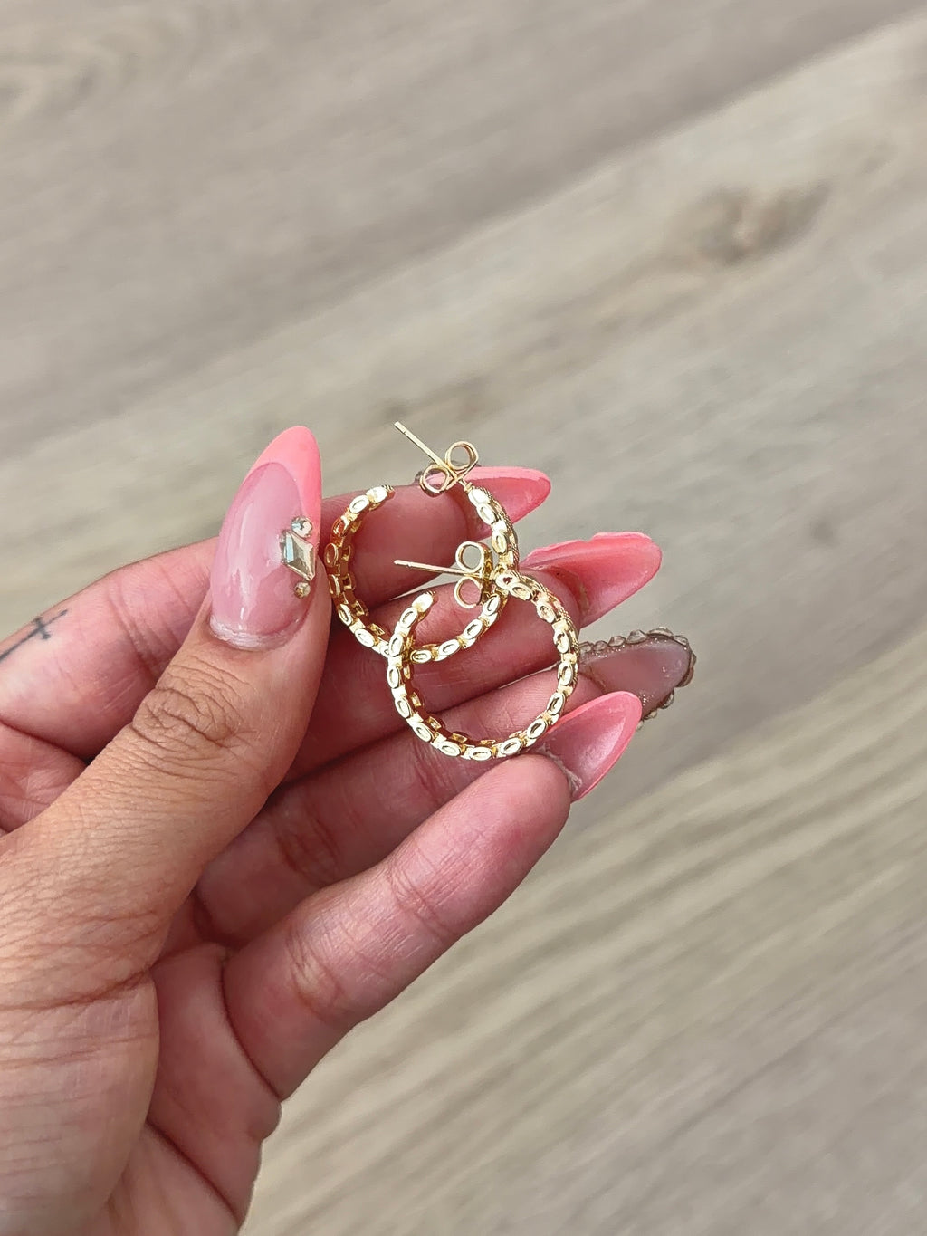 CIRCLE ROLLIE EARRINGS