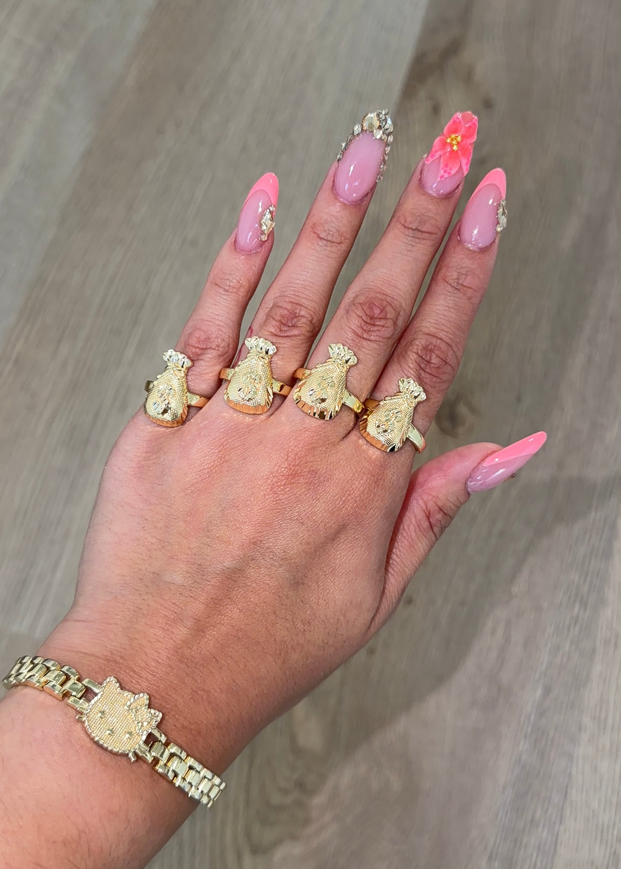 MONEY BAG RING